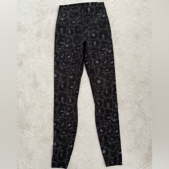 Lululemon Align Spray Leopard Leggings Size 4 - Picture 8 of 15